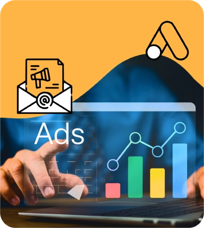 Google Ads management interface with campaign elements in advertising section, indicating pay-per-click setup, campaign optimization, and Google advertising management by Craze For Marketing Sydney agency.