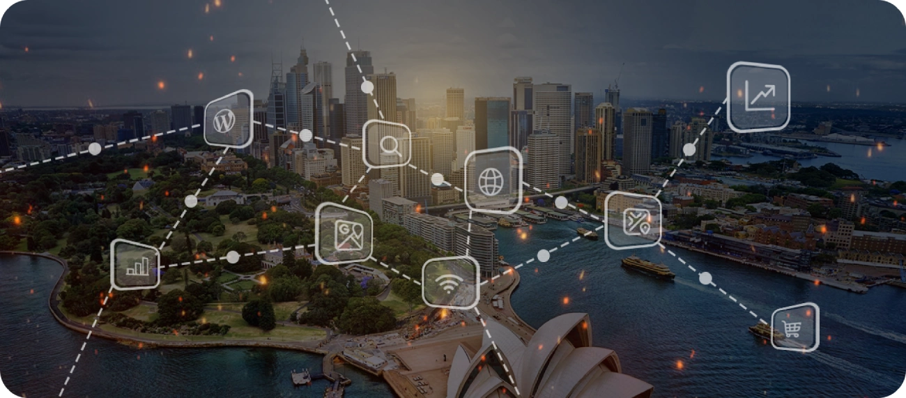 Marketers analysing charts and digital screens in strategy section, depicting campaign planning, data analysis, and strategic digital marketing approach by Craze For Marketing Sydney agency.