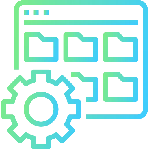 Coloured structured data interface in technical showcase, showcasing advanced data architecture, clean information systems, and optimised e-commerce structure by Craze For Marketing Sydney agency.