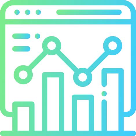 Coloured analytics screen with performance charts in measurement section, representing comprehensive e-commerce tracking, detailed performance analysis, and data-driven optimisation by Craze For Marketing Sydney agency.