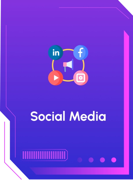 Social media popup with platform icons in engagement section, representing interactive social communication, multi-platform engagement, and social media advertising by Craze For Marketing Sydney agency.