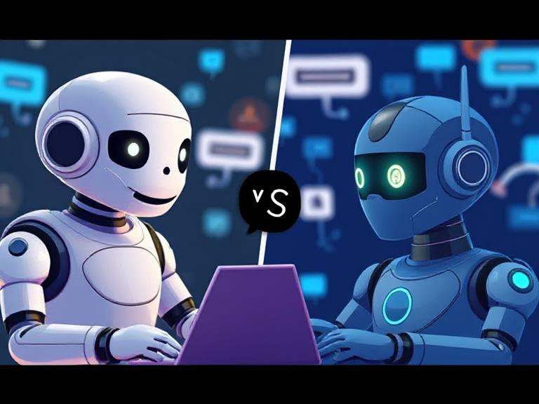 AI chatbot comparison article thumbnail featuring ChatGPT vs DeepSeek analysis in blog section, highlighting business automation tools for customer engagement and marketing technology insights by Craze For Marketing Sydney digital marketing experts.