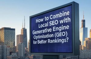 How to Combine Local SEO with Generative Engine Optimisation (GEO) for Better Rankings?